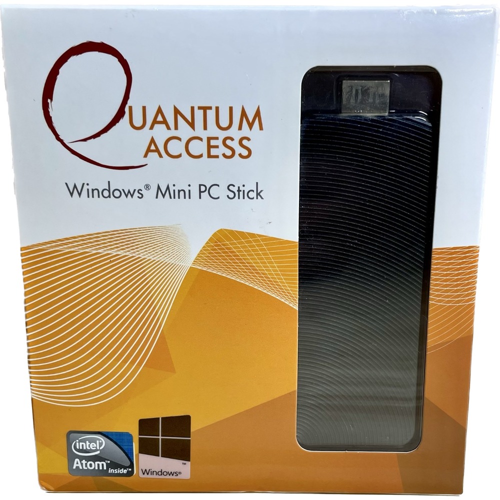 Windows Mini PC Stick Quantum Access Fanless (A-1048-QA)‎ w/Dongle M1-4 Open Box